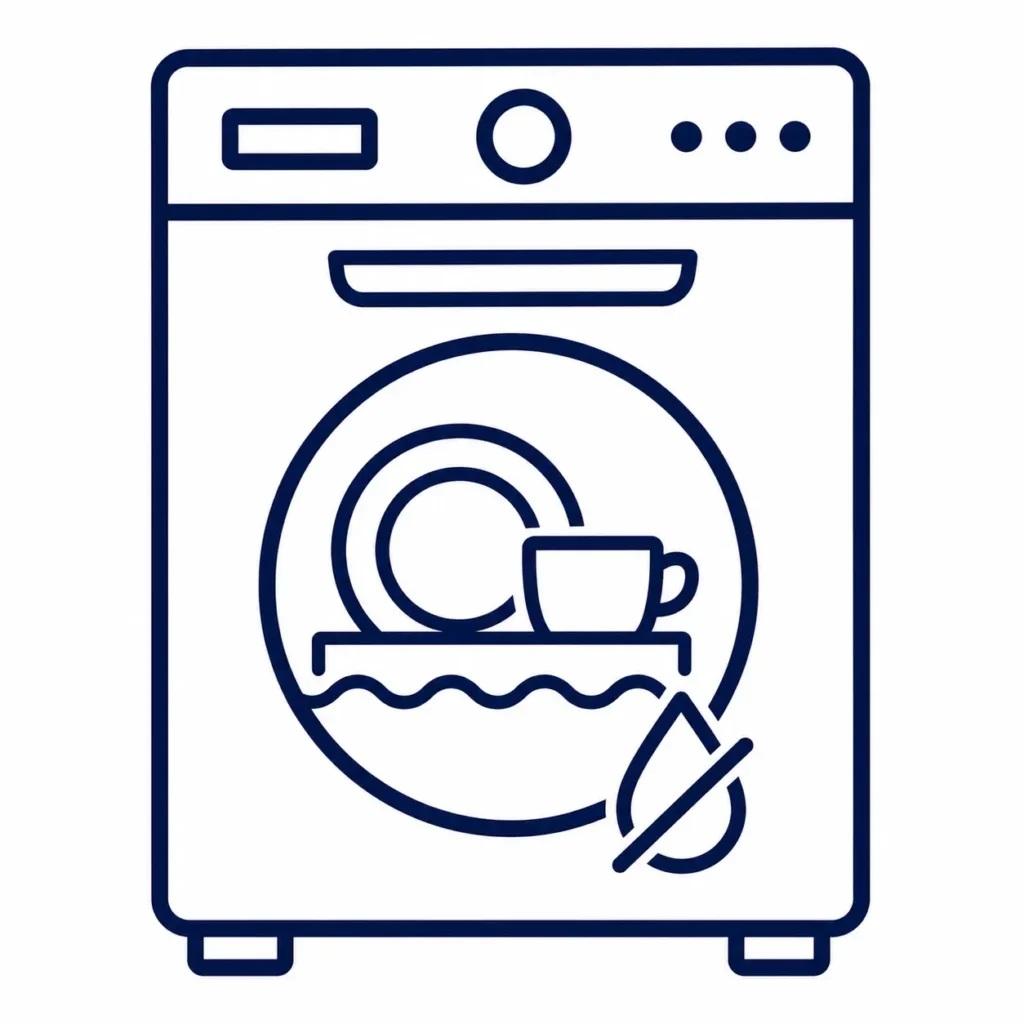 Dishwasher not draining repair icon