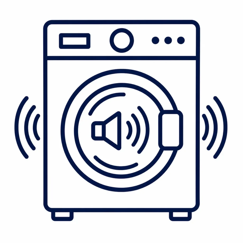 Dryer making noise repair icon