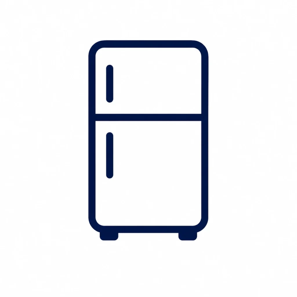 Refrigerator not cooling repair icon