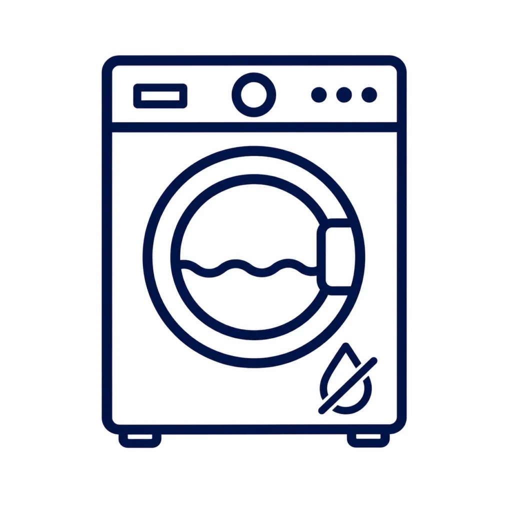 Washer won't drain repair icon