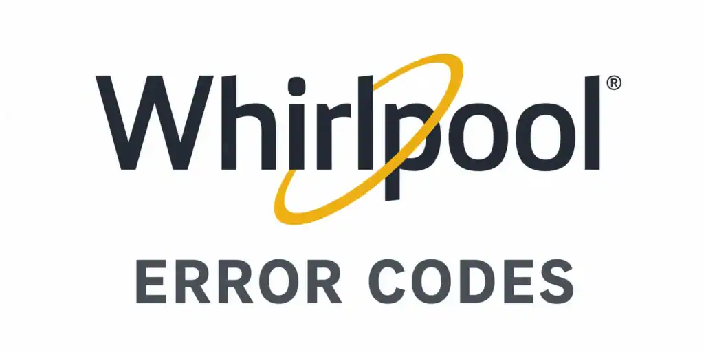 whirlpool error codes